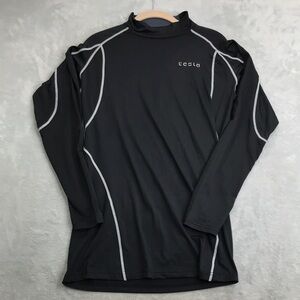 Tesla Men’s  Progressive Sports Gear Performance Shirt Training Black 2XL